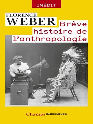 cover image of Brève histoire de l'anthropologie